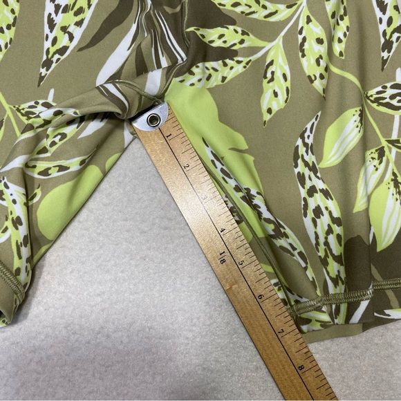 OFFLINE By AERIE Real Me Printed High Waisted 7" Bike Short Size S - Picture 12 of 12